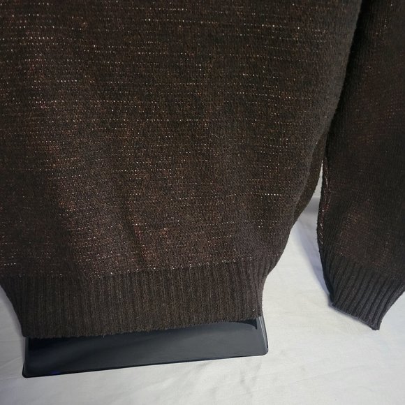Binghamton Knitting Co. Vintage Brown Sweater (Size M) - Picture 5 of 5